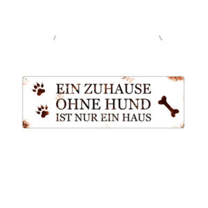 Metall-Schild